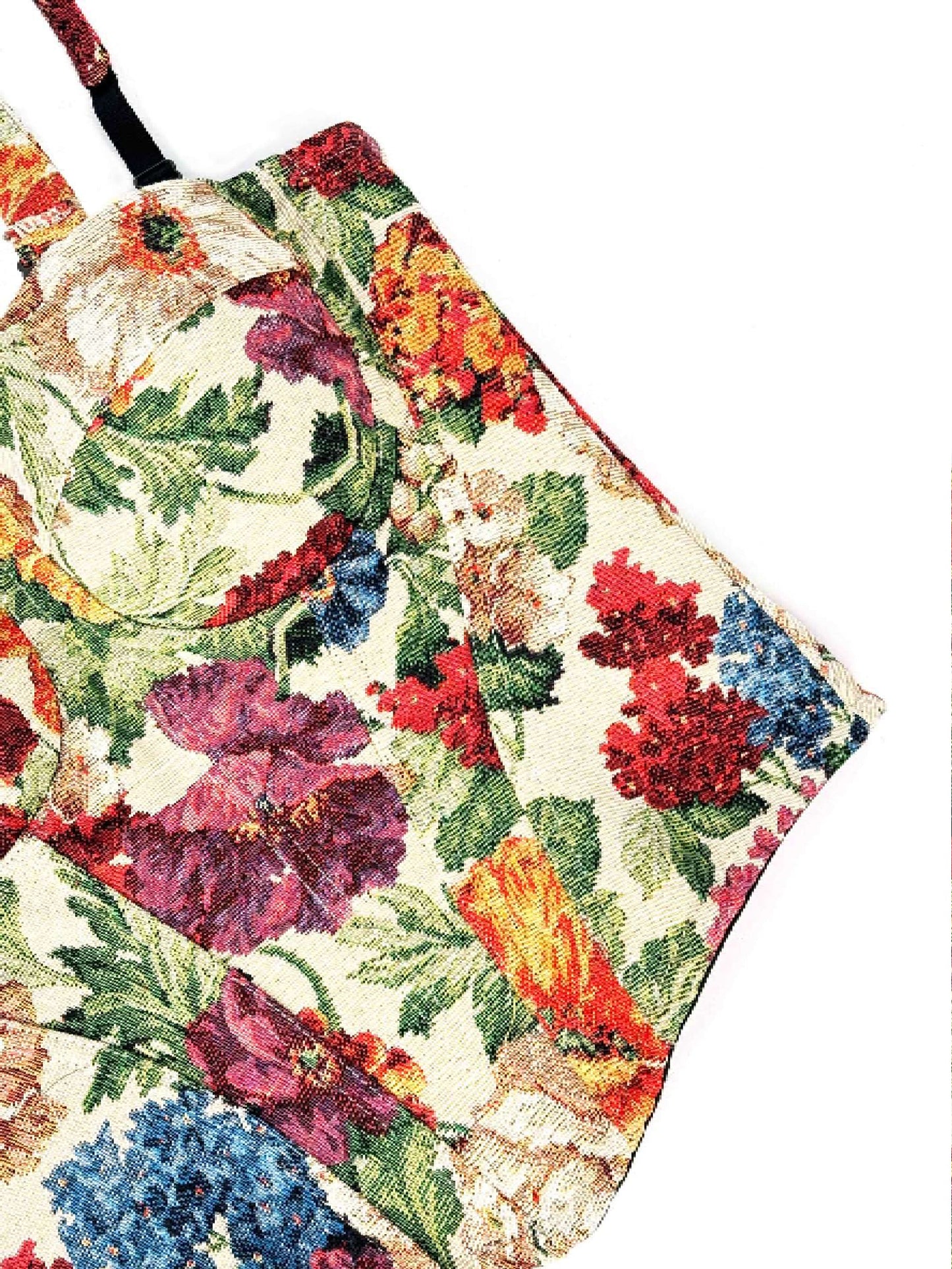Vintage Muse Floral Corset