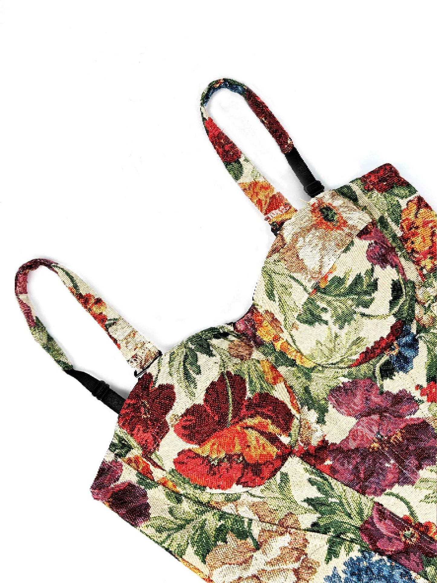 Vintage Muse Floral Corset