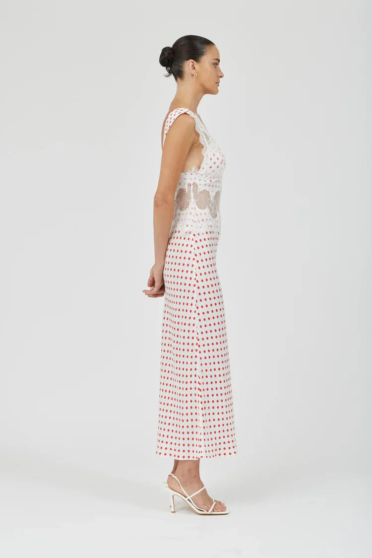 Café Romance Midi Dress